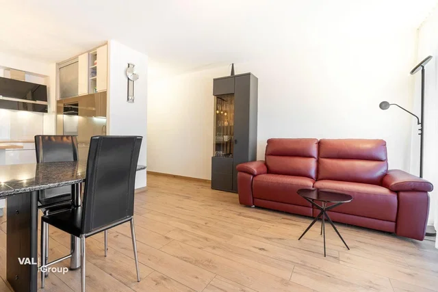 Living room; natural light, wood floor, modern style