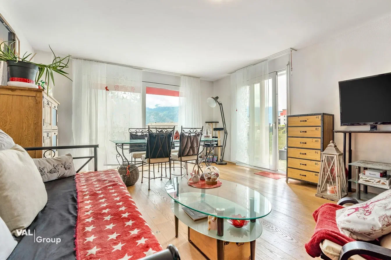 Living room; natural light, wood floor