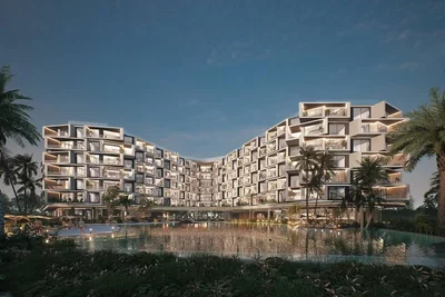 Maison et environs; vue, lumière naturelle