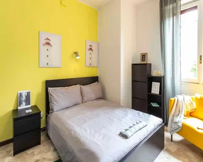 Schlafzimmer; tageslicht, fliesenboden