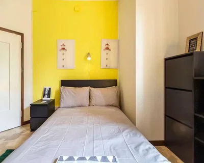 Schlafzimmer; tageslicht, moderner stil