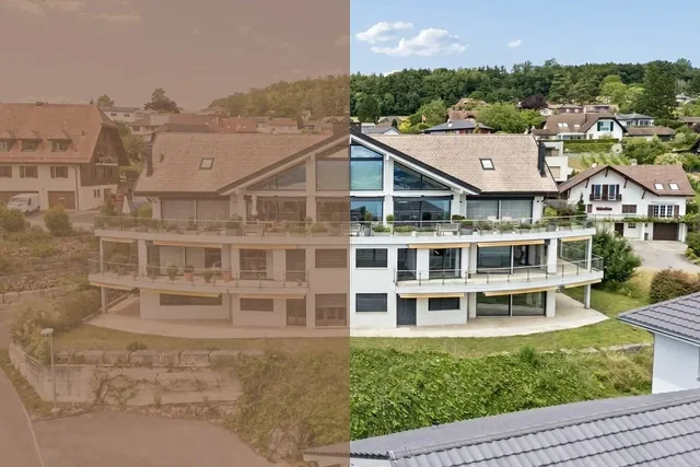 House and surroundings