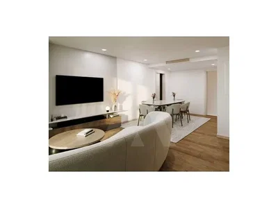 Salon; parquet, lumière naturelle, style moderne
