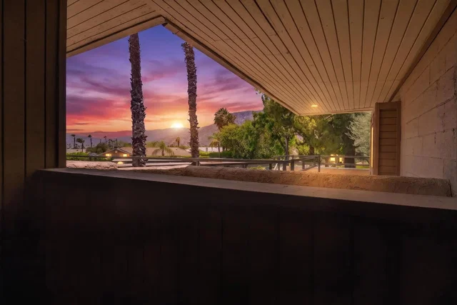 Terraza; vista, luz natural