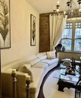 Salón; luz natural, estilo moderno