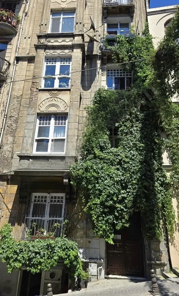 Casa y alrededores; luz natural