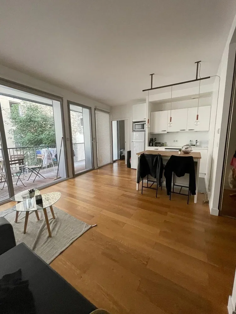 Wohnzimmer; holzboden, tageslicht, blick
