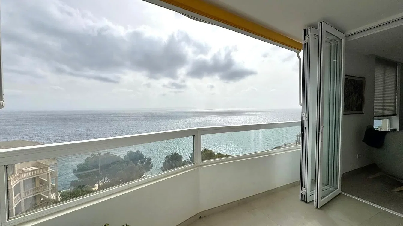 Balkon; blick, tageslicht