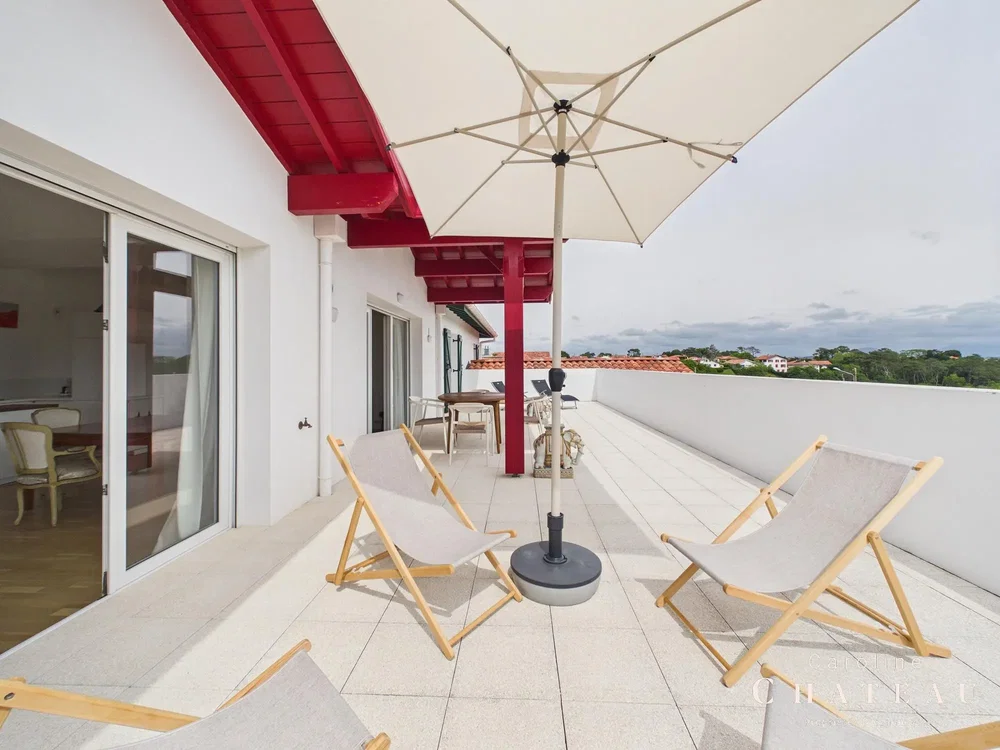 Terrasse; vue, lumière naturelle