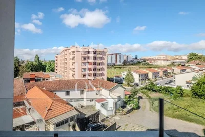 Balkon; blick, tageslicht