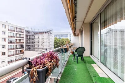 Balkon; blick, tageslicht
