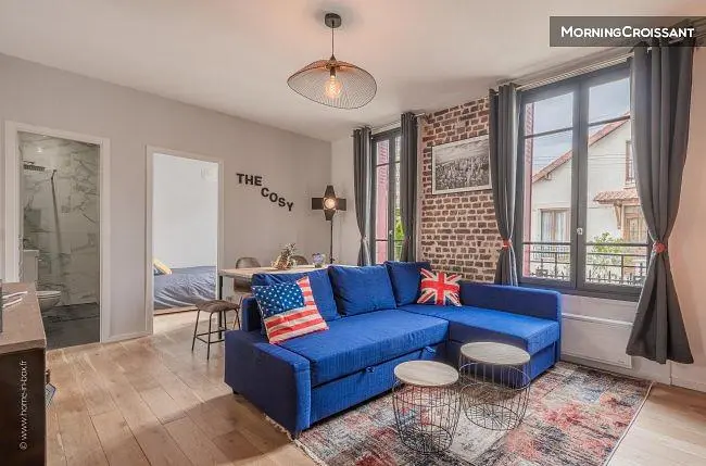 Wohnzimmer; tageslicht, moderner stil