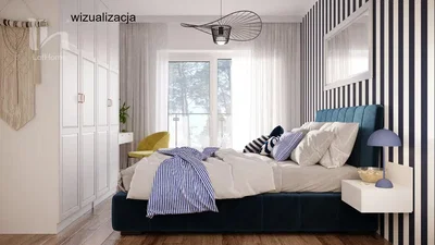 Bedroom; natural light, modern style