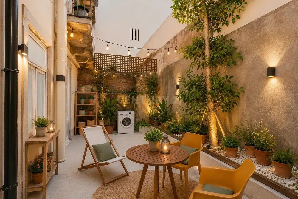 Terasa; prirodno svjetlo, moderni stil