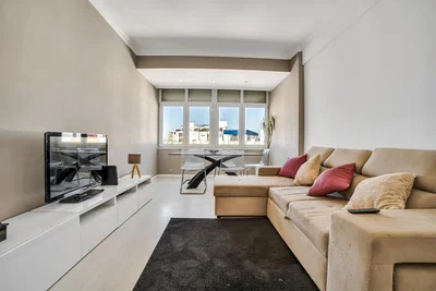 Oturma odası; manzara, doğal ışık, modern stil