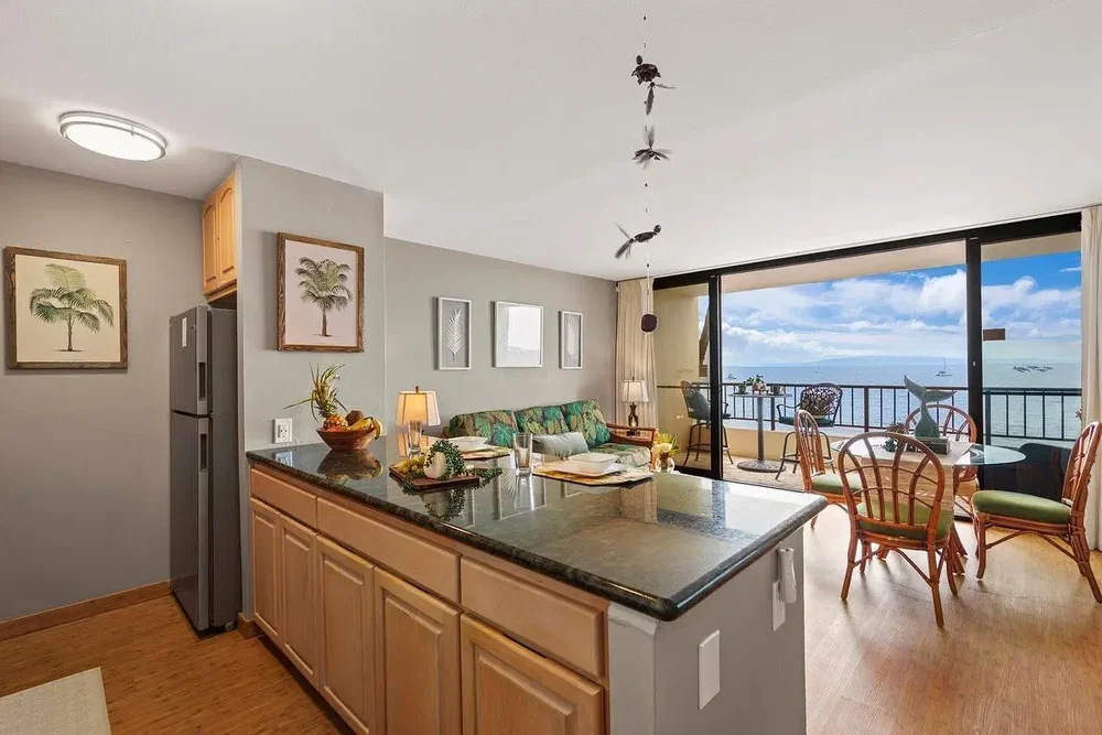 Cucina; vista, elettrodomestici, luce naturale, stile moderno