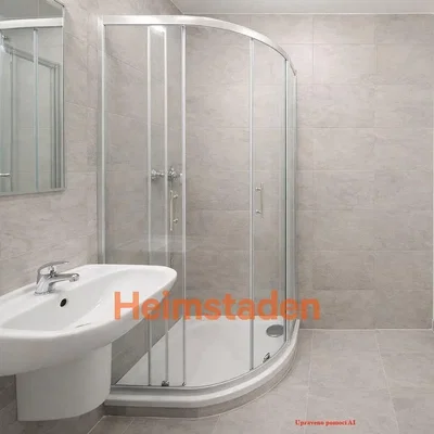 Bathroom; tile floor, renovated, natural light