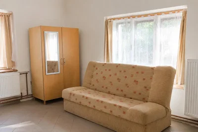 Living room; tile floor, natural light