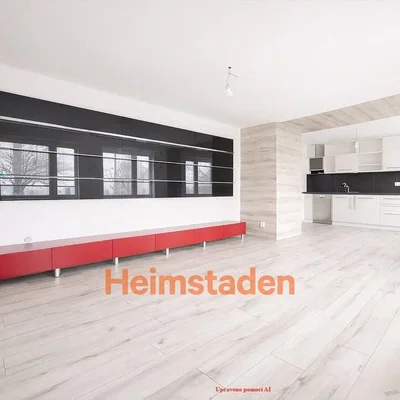 Living room; natural light, wood floor, renovated, kitchen appliances