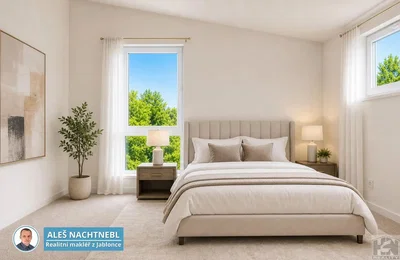 Schlafzimmer; tageslicht, blick