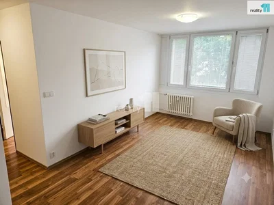 Salon; podłoga drewniana, światło dzienne