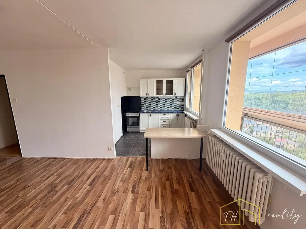 Wohnzimmer; holzboden, tageslicht, blick