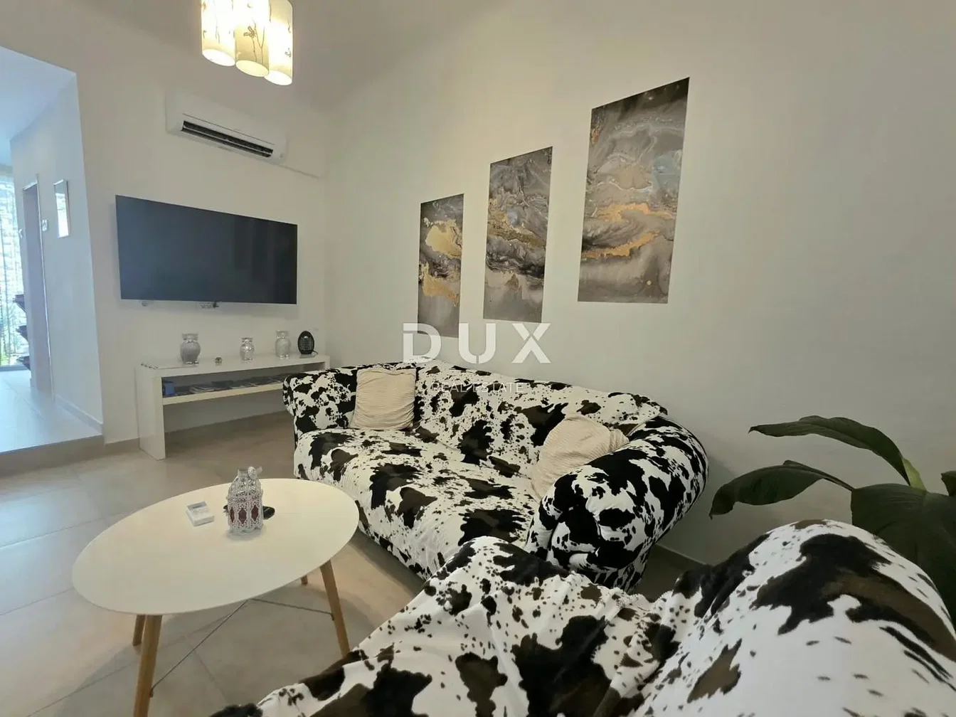 Salon; lumière naturelle, style moderne