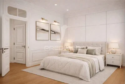 Yatak odası; doğal ışık, modern stil, ahşap zemin
