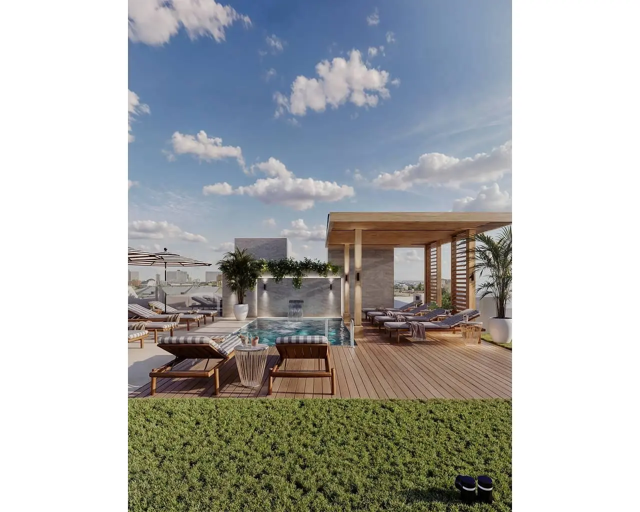 Terrasse; blick, tageslicht
