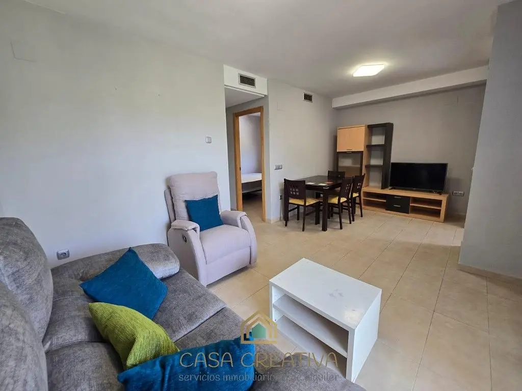 Living room; tile floor, natural light