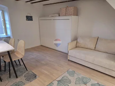 Obývací pokoj; přirozené světlo, dřevěná podlaha