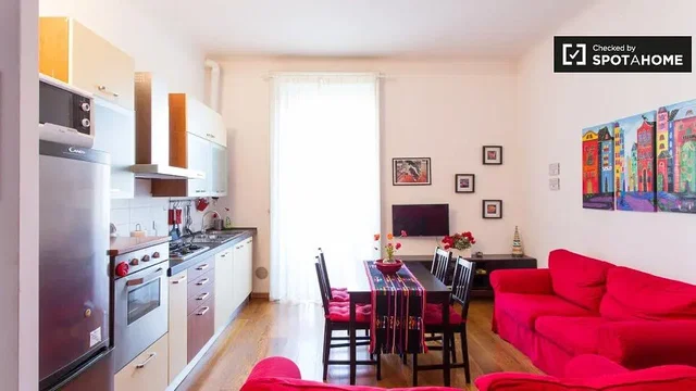 Wohnzimmer; küchengeräte, tageslicht, moderner stil