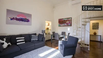 Wohnzimmer; tageslicht, moderner stil
