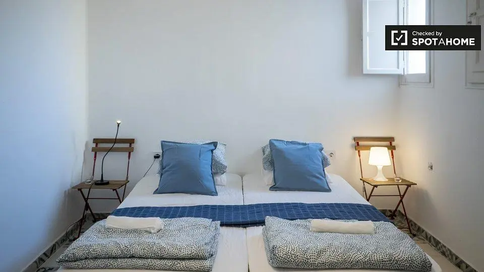 Chambre; lumière naturelle, style moderne