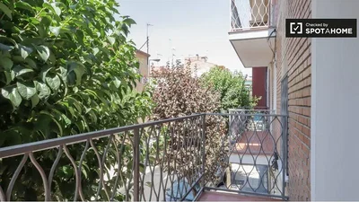 Balcone; luce naturale, vista