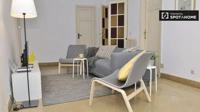 Soggiorno; luce naturale, stile moderno