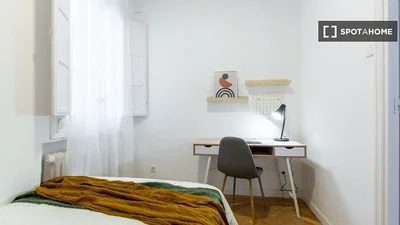 Schlafzimmer; tageslicht, moderner stil