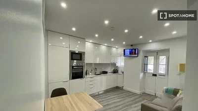 Kitchen; kitchen appliances, natural light