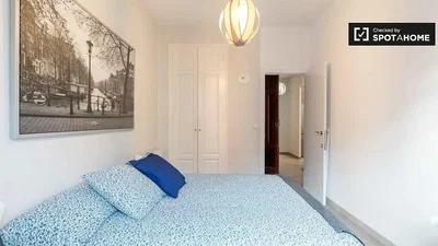Schlafzimmer; tageslicht, moderner stil