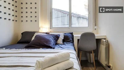 Slaapkamer; natuurlijk licht, moderne stijl