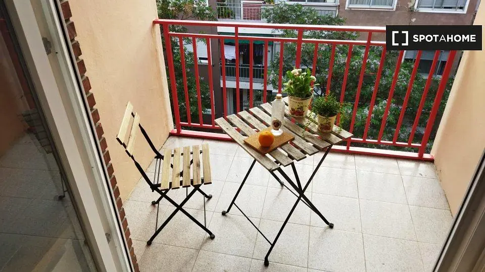 Balkon; blick, tageslicht