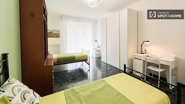 Bedroom; natural light, wood floor