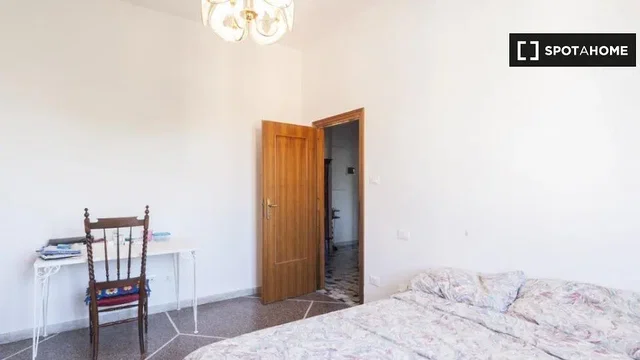 Bedroom; natural light, needs renovation