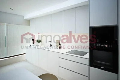 Mutfak; mutfak aletleri, doğal ışık, modern stil, tadilatlı