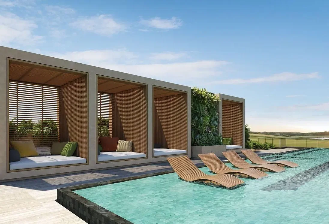 Terrace; natural light, modern style