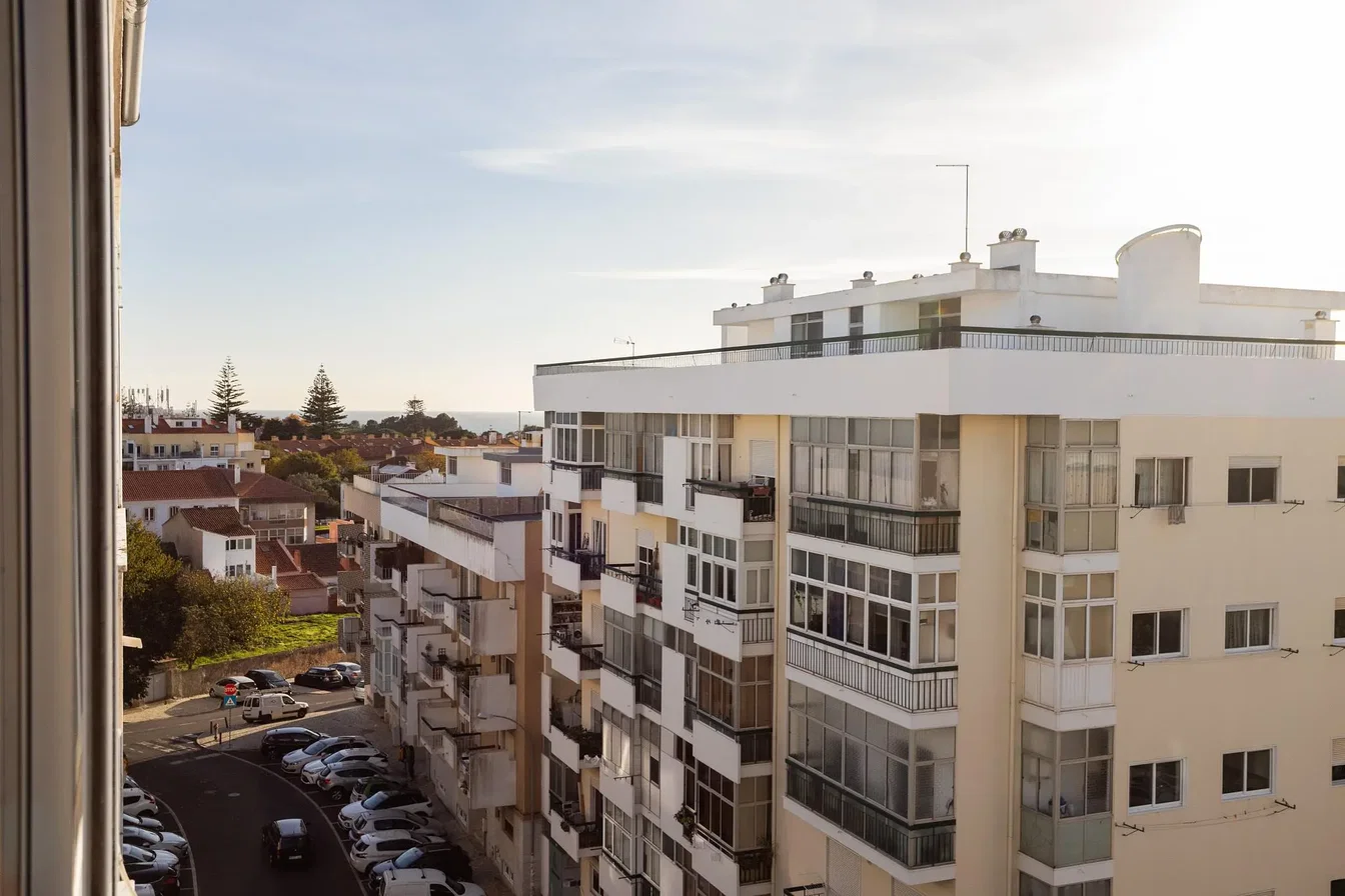 Balkon; blick