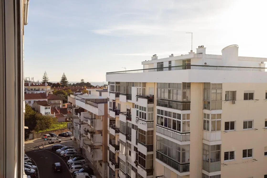 Balkon; blick