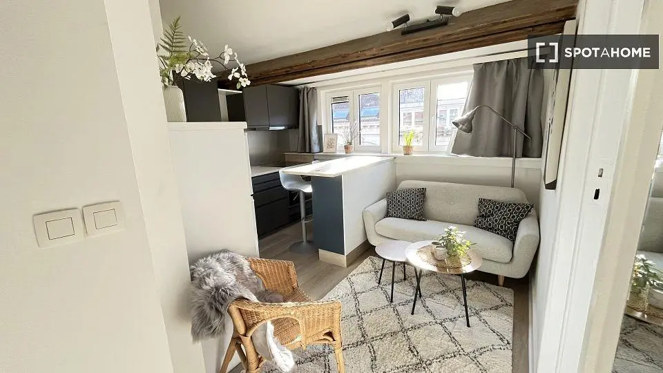 Soggiorno; luce naturale, stile moderno