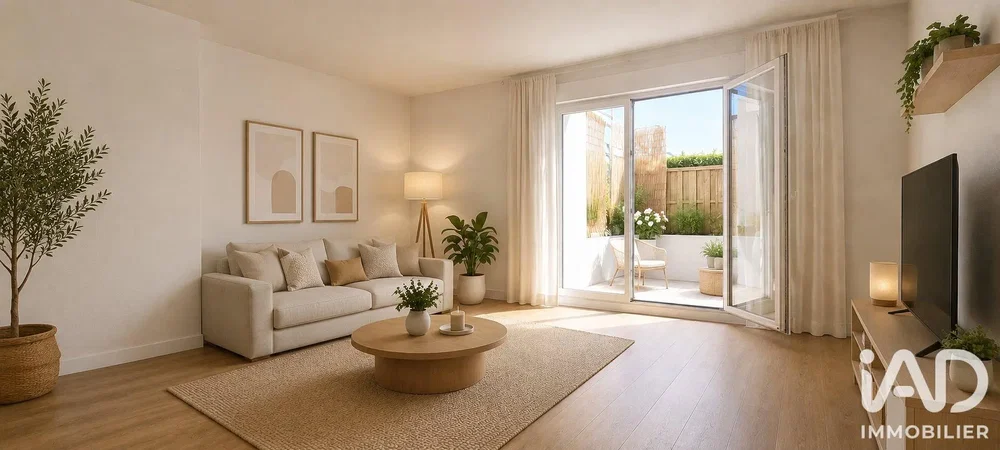 Salon; lumière naturelle, parquet, style moderne