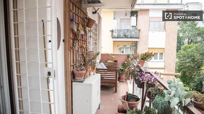 Balcon; lumière naturelle, vue